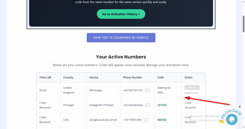 image of awaiting code legitsms.com