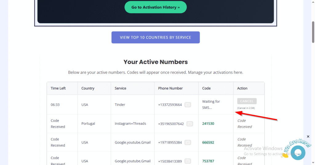 image of awaiting SMS legitsms.com