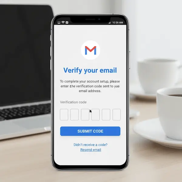 Image of Phone Number for Gmail Verification