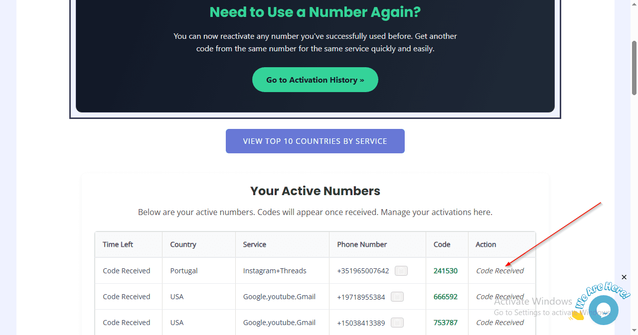 Facebook Sms Verification Code